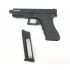 Страйкбольный пистолет KJW Glock G17 TBC CO₂ Black, удлин. ствол