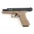 Страйкбольный пистолет KJW Glock G18 CO₂ GBB Tan (KP-18.CO2-TAN)